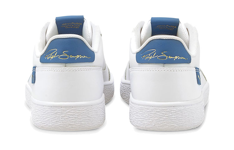 Puma Ralph Sampson Mc Pop Casual Board Shoes White/Blue 圖 4