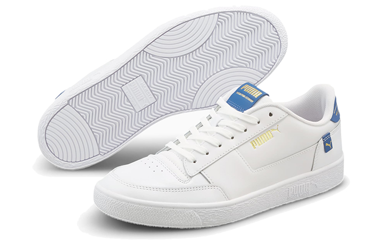 Puma Ralph Sampson Mc Pop Casual Board Shoes White/Blue 圖 5