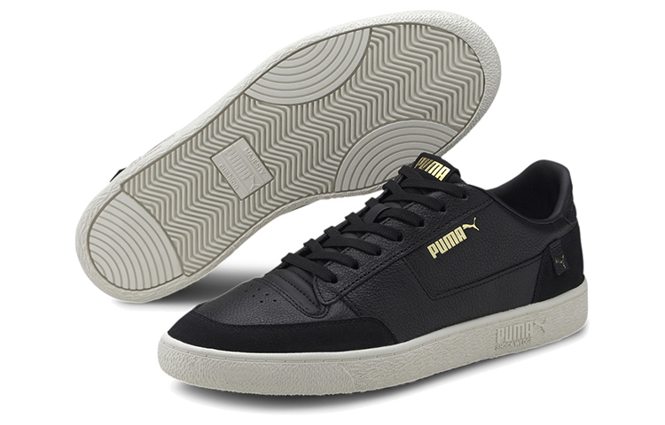 Puma Ralph Sampson Mc PRM White/Gold/Black Low CasualBoard Shoes 圖 3