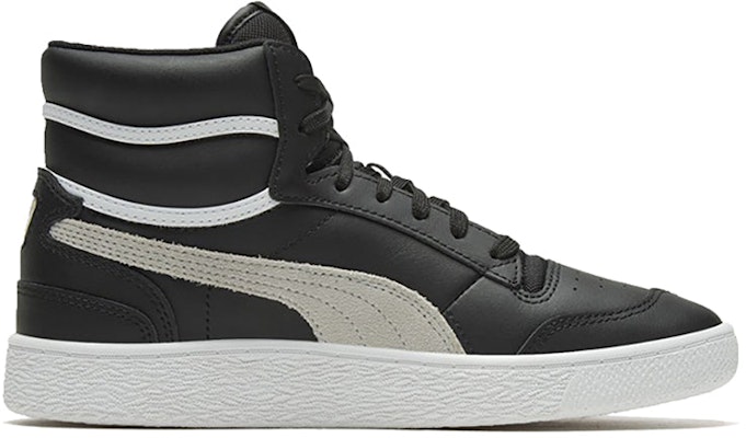 Puma Ralph Sampson Mid 'Badges - Black Grey' 371769-02 Order Puma Ralph Sampson Mid 'Badges - Black Grey' 371769-02