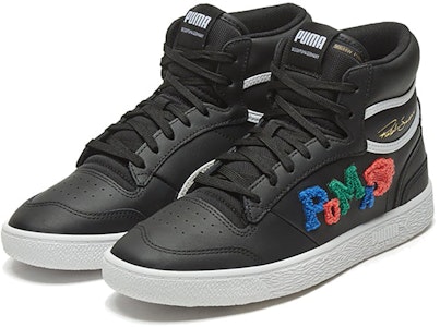 Puma Ralph Sampson Mid 'Insignias - Negro Gris' 371769-02 Lookbook Puma Ralph Sampson Mid 'Insignias - Negro Gris' 371769-02