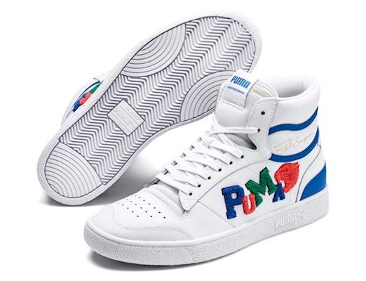 Puma Ralph Sampson 中帮“徽章 - 白色宫殿蓝” 371769-01 Lookbook Puma Ralph Sampson 中帮“徽章 - 白色宫殿蓝” 371769-01