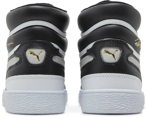 Puma Ralph Sampson Mid 'Black Grey Violet' 370847-01 Details for Puma Ralph Sampson Mid 'Black Grey Violet' 370847-01