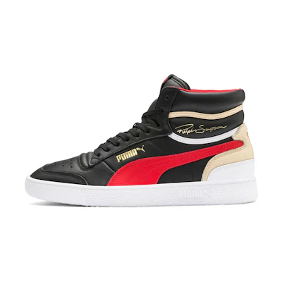 Puma Ralph Sampson Mid 'Black High Risk Red'