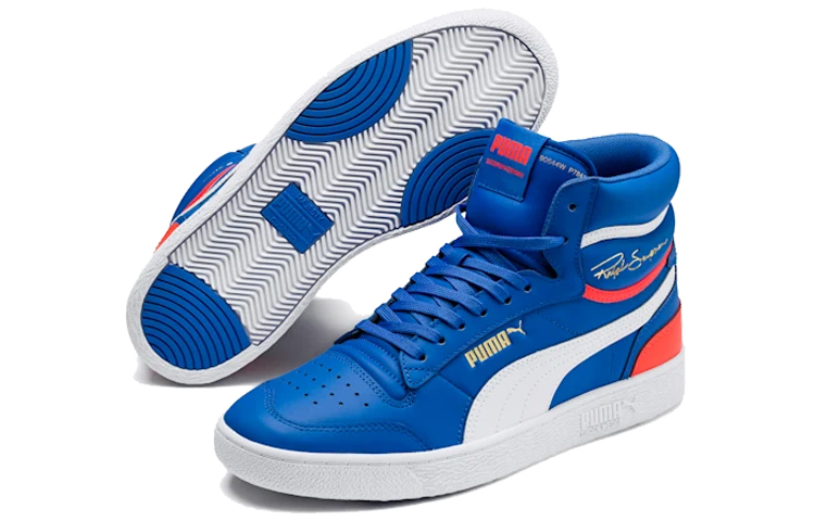 Lookbook Puma Ralph Sampson Mid 'Blue Lava Blast' 370847-09