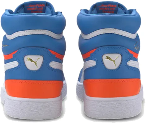 Puma Ralph Sampson Mid 'Blue Lava Blast' 370847-09 Shop Puma Ralph Sampson Mid 'Blue Lava Blast' 370847-09