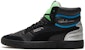 Puma Ralph Sampson Mid 'Royal - Hitam Elektro Hijau' 374150-02