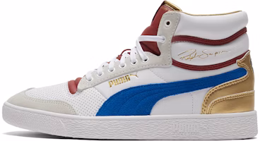 Puma Ralph Sampson Mid 'Royal - White Red Dahlia' 374150-01 Puma Ralph Sampson Mid 'Royal - White Red Dahlia' 374150-01