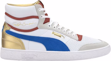Puma Ralph Sampson Mid 'Royal - White Red Dahlia' 374150-01 Puma Ralph Sampson Mid 'Royal - White Red Dahlia' 374150-01