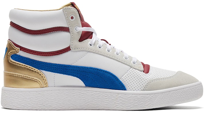 プーマ ラルフサンプソン MID ロイヤル (白/赤) 374150-01 Order プーマ ラルフサンプソン MID ロイヤル (白/赤) 374150-01