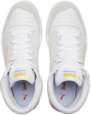 Puma Ralph Sampson Mid Blanca/Gris/Amarilla Zapatillas Altas de Baloncesto 373340-02 Shop Puma Ralph Sampson Mid Blanca/Gris/Amarilla Zapatillas Altas de Baloncesto 373340-02