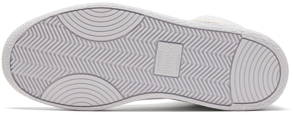 Puma Ralph Sampson Mid Blanca/Gris/Amarilla Zapatillas Altas de Baloncesto 373340-02 Details for Puma Ralph Sampson Mid Blanca/Gris/Amarilla Zapatillas Altas de Baloncesto 373340-02