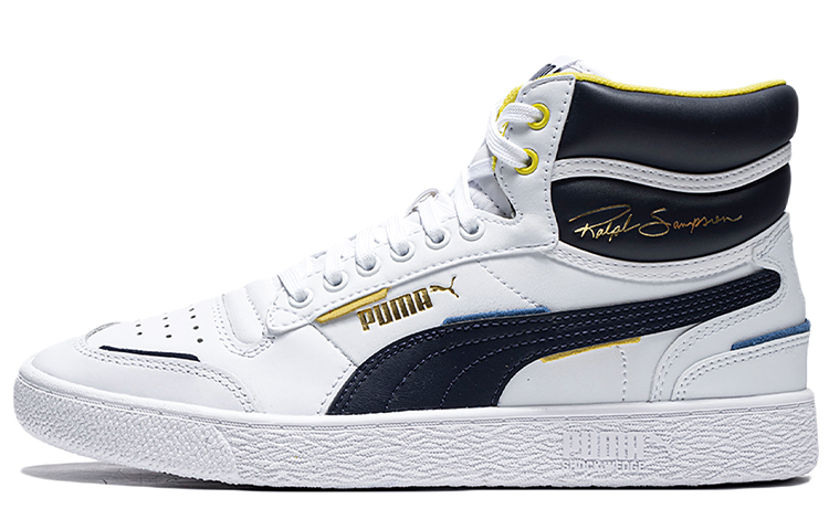 Puma Ralph Sampson Mid 'White Black Yellow'
