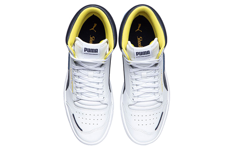 Puma Ralph Sampson Mid 'White Black Yellow' 圖 4