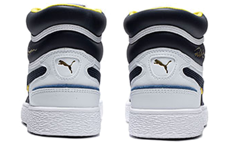 Puma Ralph Sampson Mid 'White Black Yellow' 圖 5