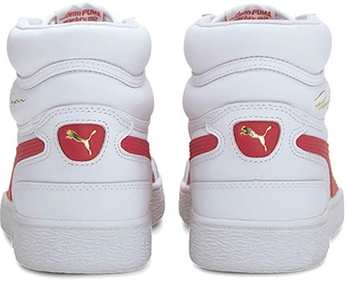 Puma Ralph Sampson Mid 'White High Risk Red' 370847-15 Shop Puma Ralph Sampson Mid 'White High Risk Red' 370847-15