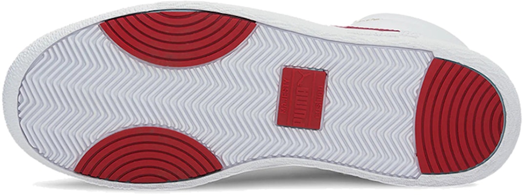 Puma Ralph Sampson Mid 'White High Risk Red' 370847-15 Details for Puma Ralph Sampson Mid 'White High Risk Red' 370847-15