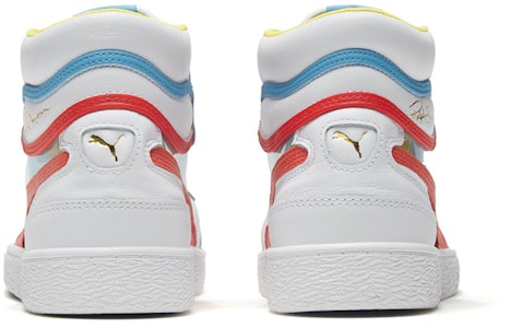 普马 Ralph Sampson 中帮玻璃 '白色/热烈珊瑚/空灵蓝' 371582-02 Shop 普马 Ralph Sampson 中帮玻璃 '白色/热烈珊瑚/空灵蓝' 371582-02