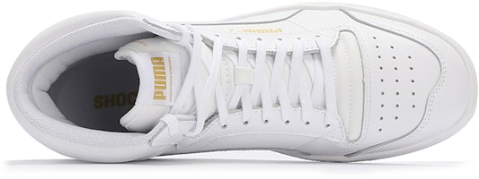 彪馬 Ralph Sampson 中筒版「白色金標」370847-18 Lookbook 彪馬 Ralph Sampson 中筒版「白色金標」370847-18