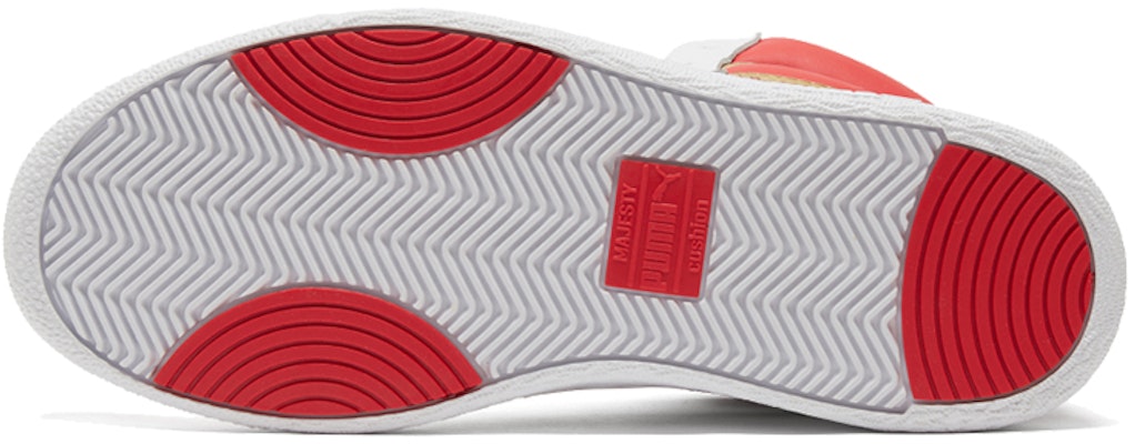 Puma Ralph Sampson Year Of Ox Mid Shoes White/Red/Gold 382290-01 Details for Puma Ralph Sampson Year Of Ox Mid Shoes White/Red/Gold 382290-01