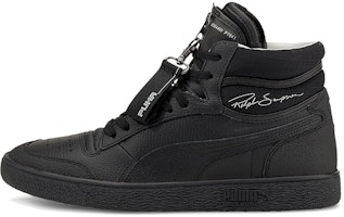 Puma Ralph Sampson Mid Utility Mid-top Sneakers Black 373337-01 Puma Ralph Sampson Mid Utility Mid-top Sneakers Black 373337-01