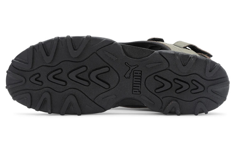 Purchase プーマ レンジ IDP サンダル (黒/緑) 372749-03