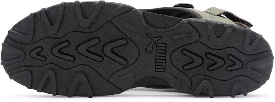 プーマ レンジ IDP サンダル (黒/緑) 372749-03 Purchase プーマ レンジ IDP サンダル (黒/緑) 372749-03