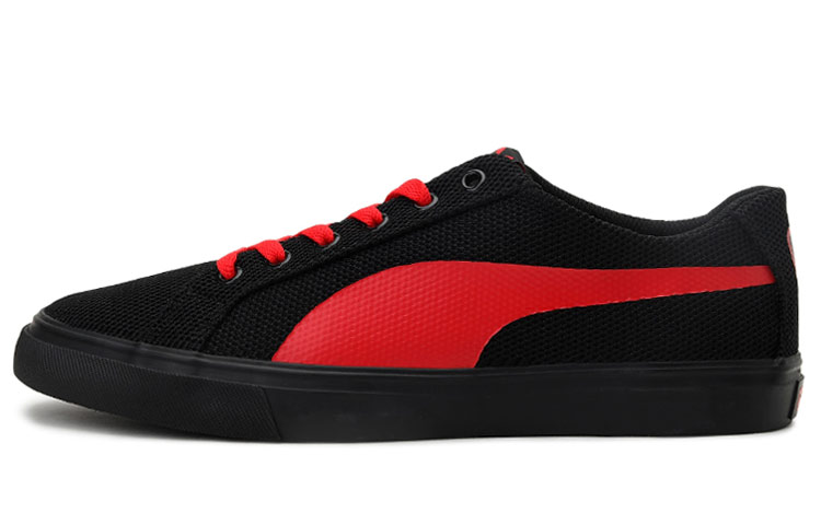 Puma Rap Low Knit IDP 'Black Red' 368422-01