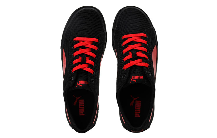 Lookbook Puma Rap Low Knit IDP 'Hitam Merah' 368422-01