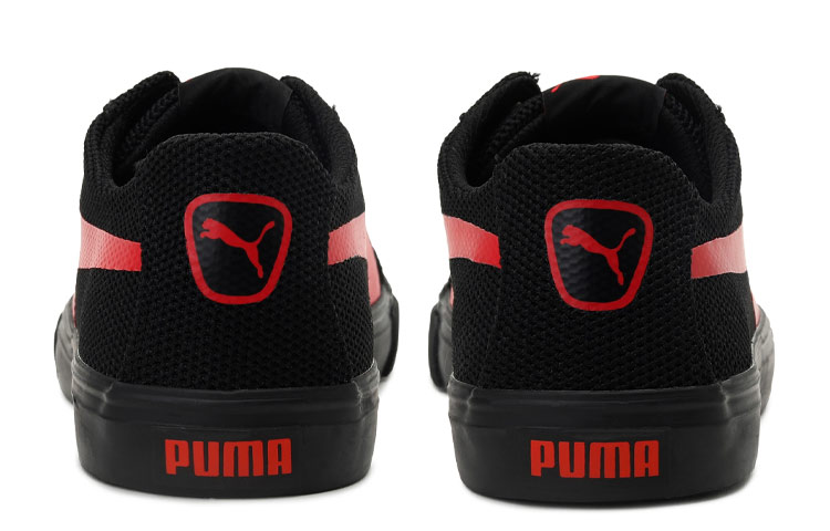 Shop Puma Rap Low Knit IDP 'Hitam Merah' 368422-01