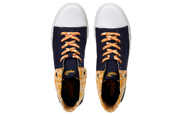 Lookbook Puma Rap Mid Graphic Lace Idp 女款 藍白 中筒板鞋