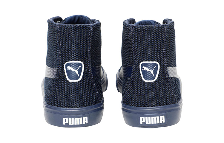 Shop Puma Rap Mid Knit V2 Idp 'Biru Hitam' 368328-05