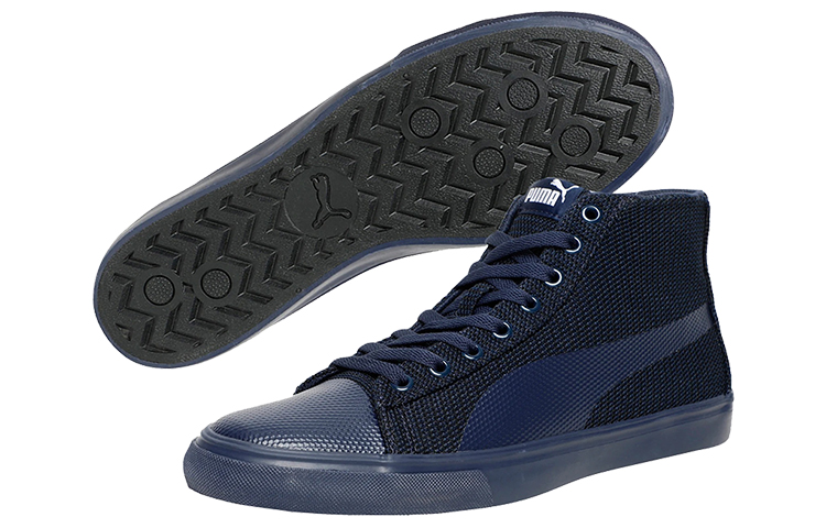 Purchase Puma Rap Mid Knit V2 Idp 'Biru Hitam' 368328-05