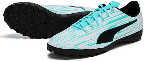 Order Puma Rapido 3 TT Football Shoes White/Green 106574-03