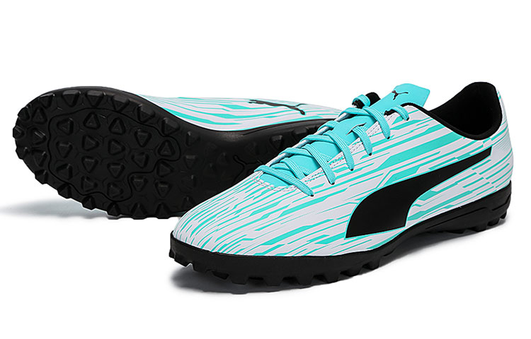 Order Kasut Bola Puma Rapido 3 TT Putih/Hijau 106574-03