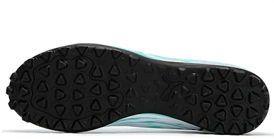 Shop Puma Rapido 3 TT Football Shoes White/Green 106574-03