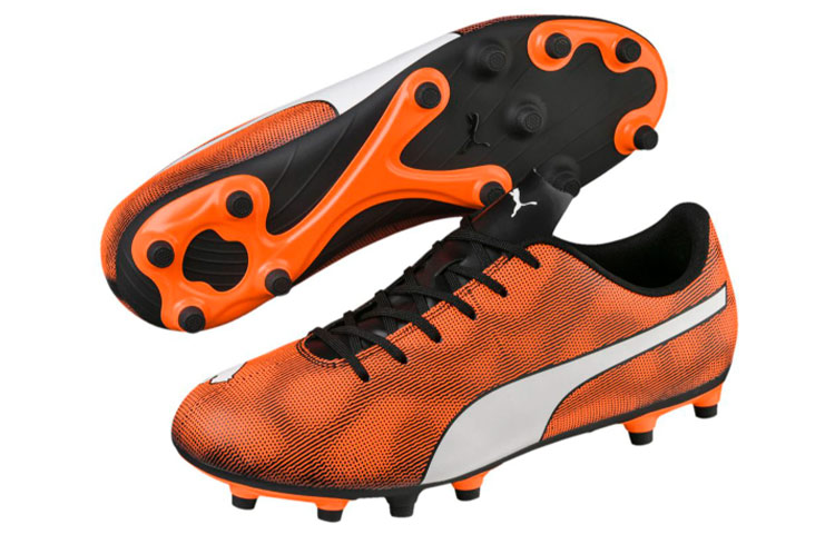 Lookbook Puma Rapido FG Zwart/Oranje/Wit 104798-01