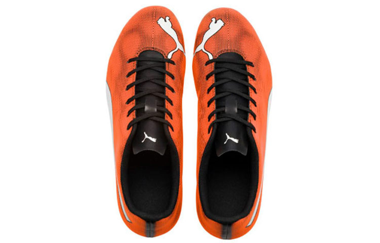 Shop Puma Rapido FG Zwart/Oranje/Wit 104798-01