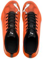 Shop Puma Rapido FG Black/Orange/White 104798-01