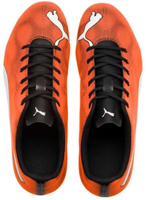 Puma Rapido FG Black/Orange/White 104798-01 Shop Puma Rapido FG Black/Orange/White 104798-01