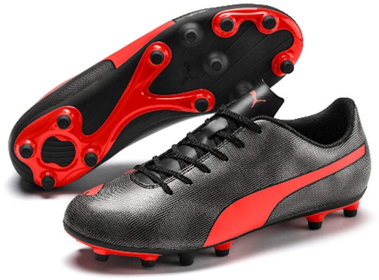Puma Rapido FG Firm Ground 'Red Black' 104798-05 Lookbook Puma Rapido FG Firm Ground 'Red Black' 104798-05