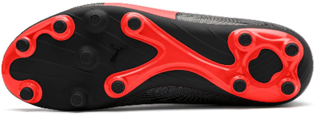 Puma Rapido FG Firm Ground 'Red Black' 104798-05 Details for Puma Rapido FG Firm Ground 'Red Black' 104798-05