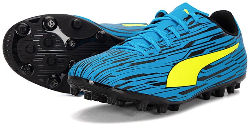 Puma Rapido 3 MG '蓝黄黑' 足球鞋 106573-05 Shop Puma Rapido 3 MG '蓝黄黑' 足球鞋 106573-05
