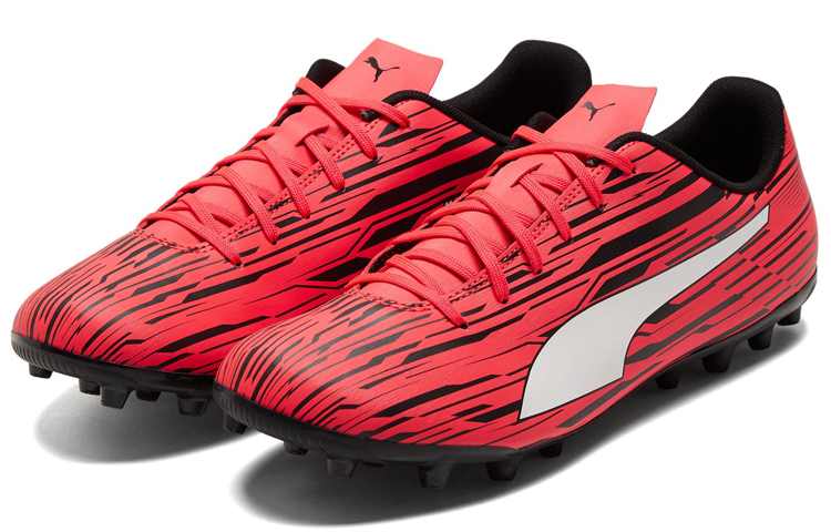 Lookbook Puma Rapido III MG Voetbalschoenen Rood/Zwart 10657301