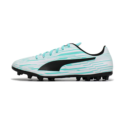 Puma Rapido III MG Football Shoes White/Green