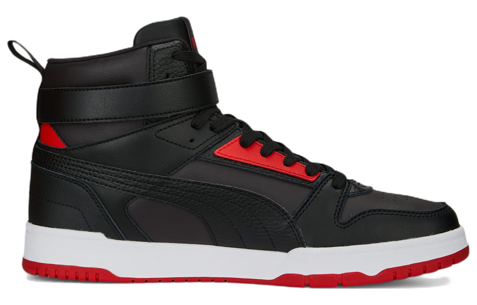 Order 푸마 RBD 게임 하이 '블랙 레드' 385839-11