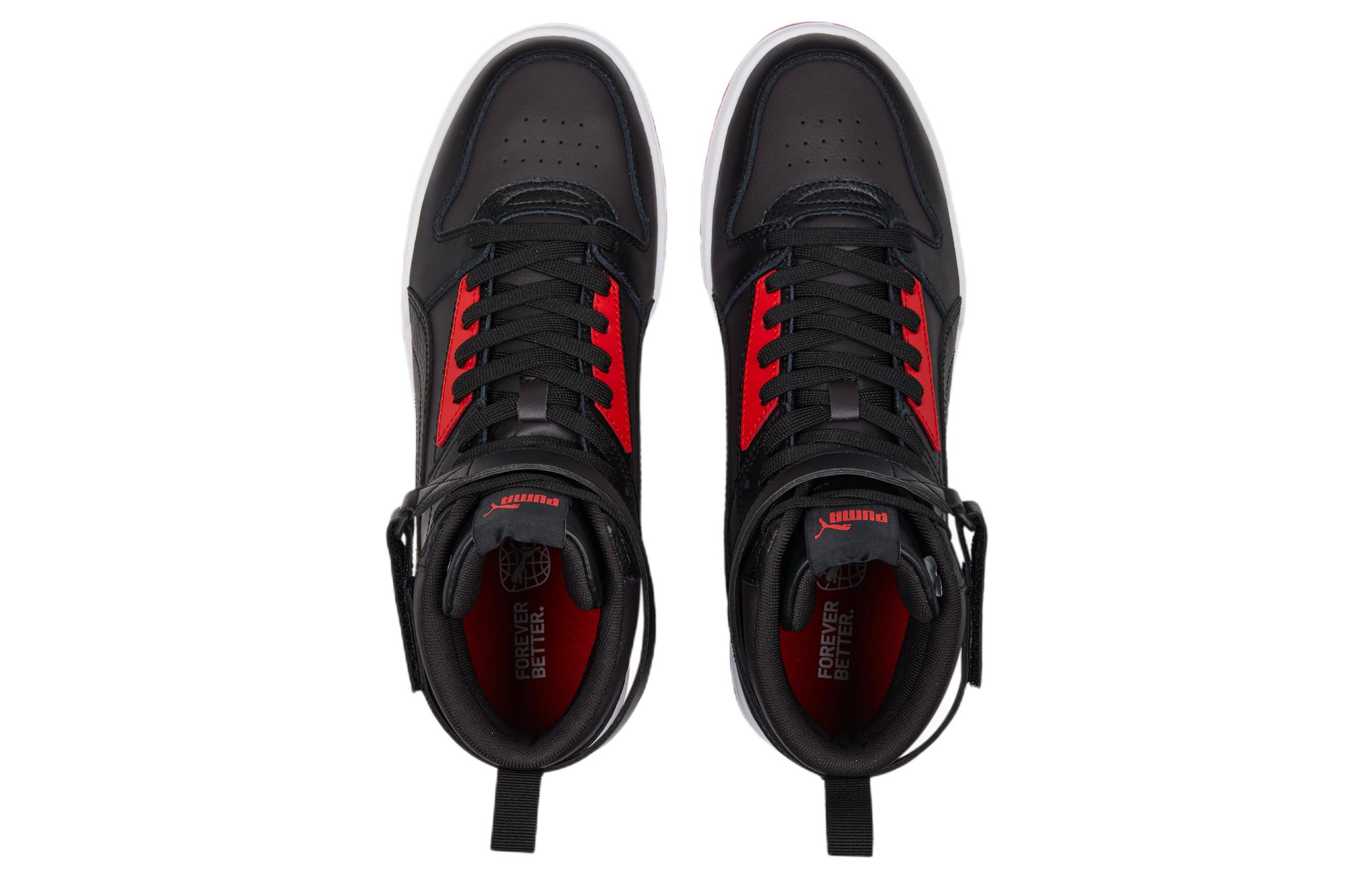Shop 彪马RBD Game高帮'黑红' 385839-11