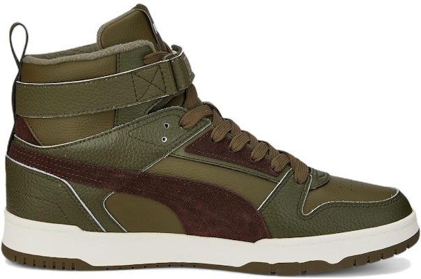 Puma RBD Game High 'Olive Green Burgundy' 387604-01 Order Puma RBD Game High 'Olive Green Burgundy' 387604-01
