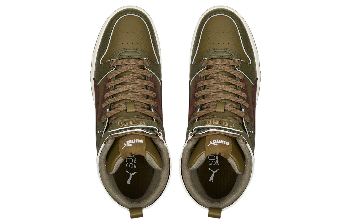 Puma RBD Game High 'Olive Green Burgundy'