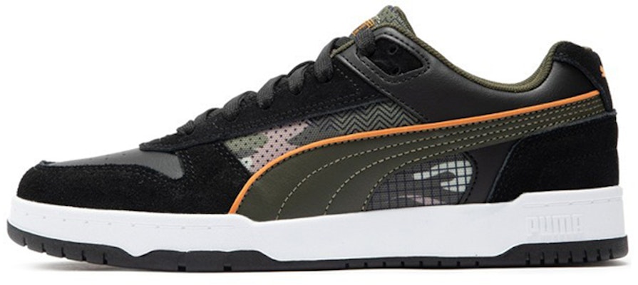 PUMA Rbd Game 復古休閒 低筒 平底鞋 男女款式 黑橄欖色 Buy PUMA Rbd Game 復古休閒 低筒 平底鞋 男女款式 黑橄欖色